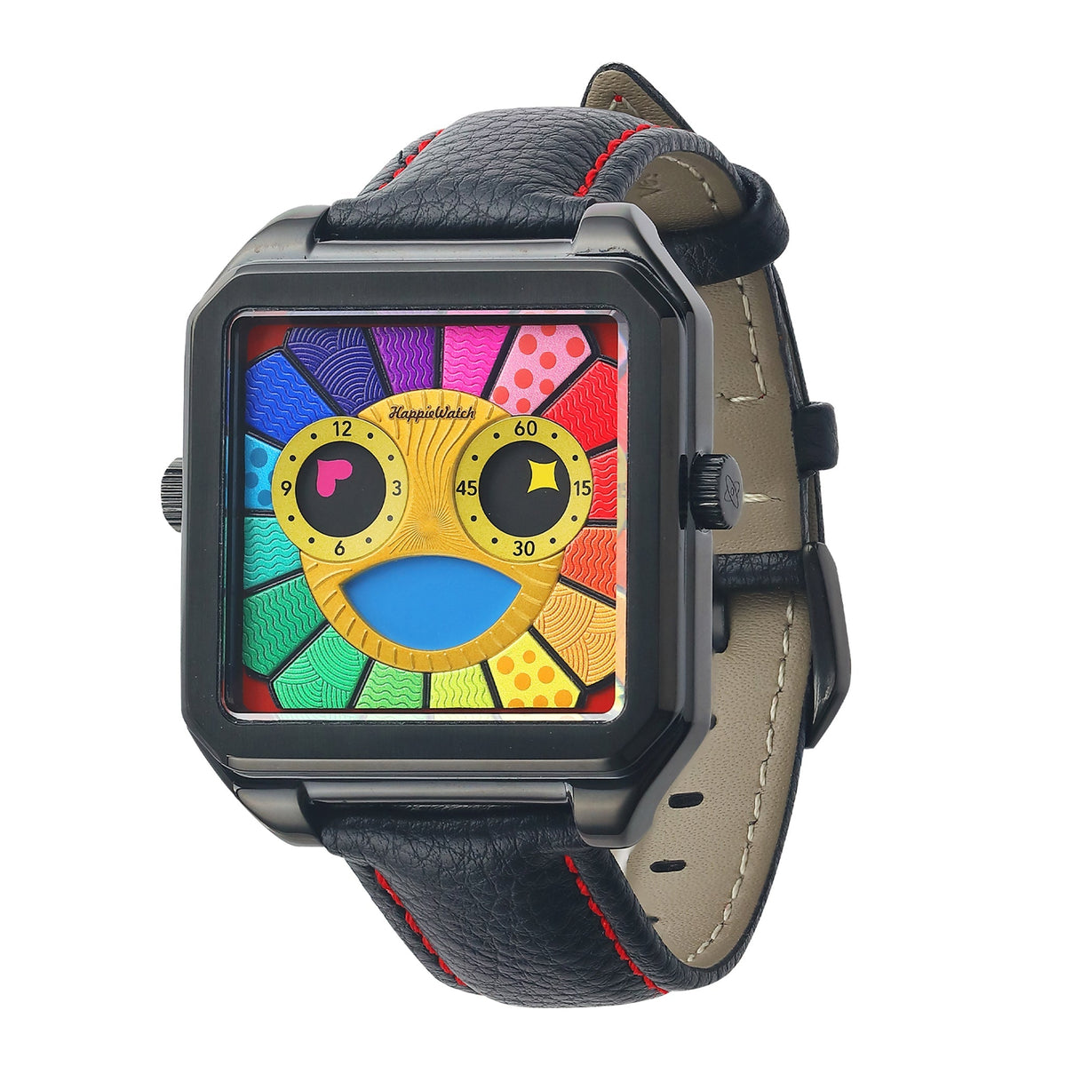 HappieWatch The Sunflower Colorful Abstract Art Watch