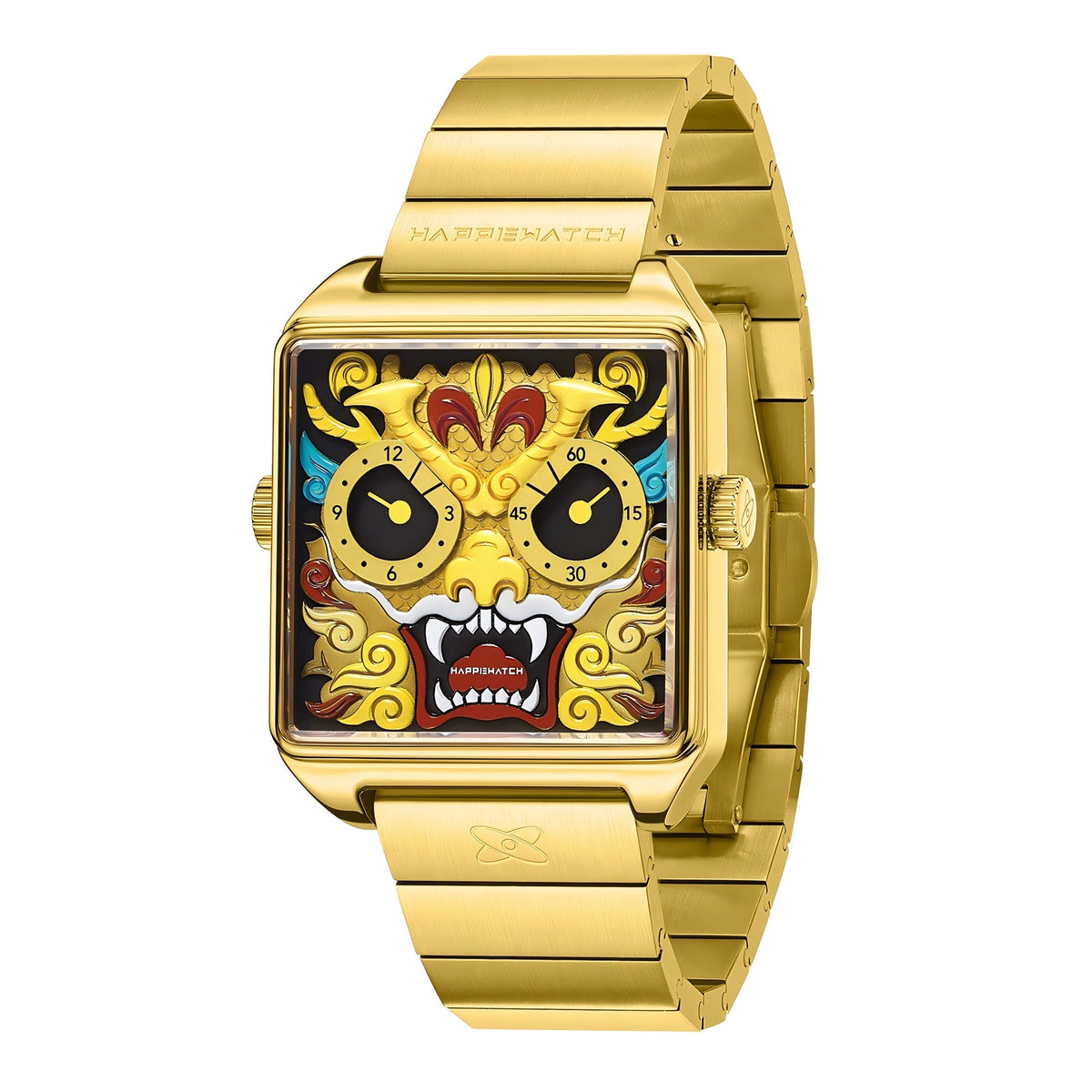 HappieWatch Gold Dragon - The Ultimate Luxury Watch