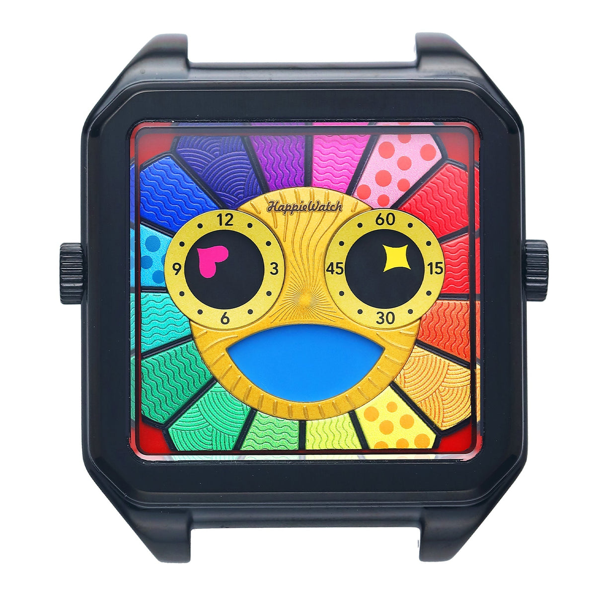 HappieWatch The Sunflower Colorful Abstract Art Watch