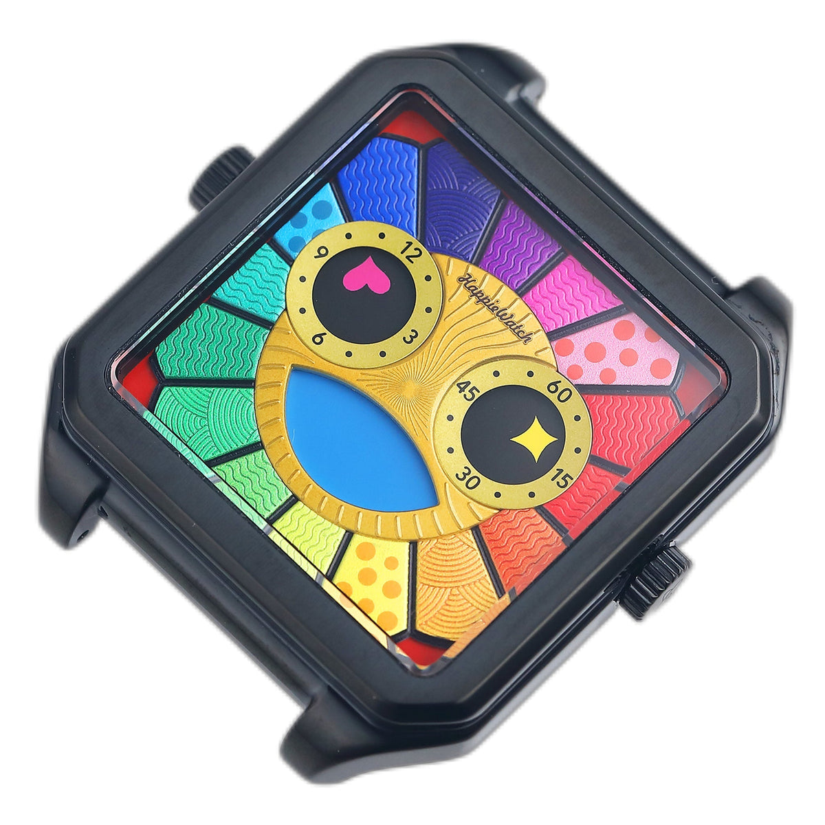 HappieWatch The Sunflower Colorful Abstract Art Watch