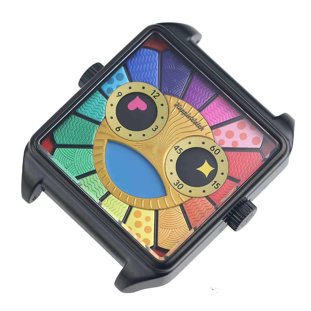 HappieWatch The Sunflower Colorful Abstract Art Watch
