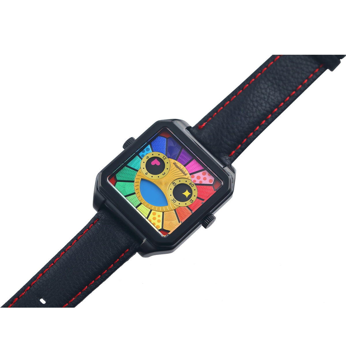 HappieWatch The Sunflower Colorful Abstract Art Watch